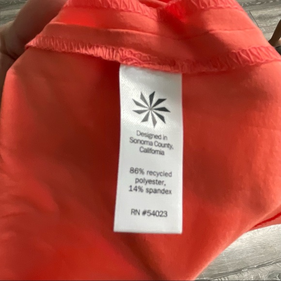 Athleta halter dress smocked everywhere nylon blend athletic size 8 - Picture 7 of 7